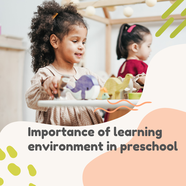 Importance of learning environment in preschool 